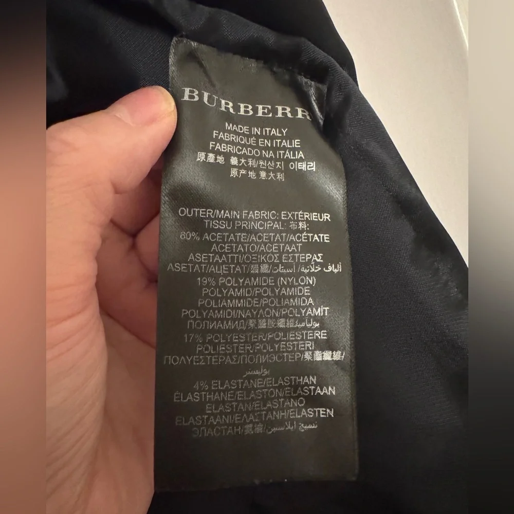 Burberry Prorsum Purple Metallic Trench Coat Runway Collection SUPER RARE US 2 - Picture 8 of 11